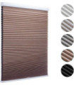 Light Brown Cordless Cellular Windows Shades Light Blackout Blinds for Windows